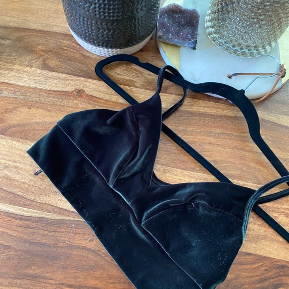 Velvet top - Picture 1 of 5